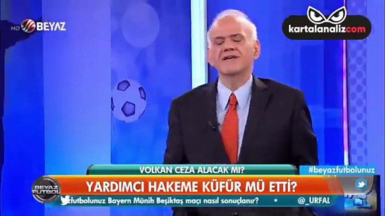 Ahmet Çakar: "Volkan Demirel, ailene küfür edildi diye milli maçta sahayı terk eden sen değil miydin? Şimdi yardımcı hakeme küfür ediyorsun. Bu nasıl delikanlılık?"