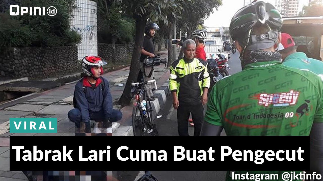#1MENIT | Tabrak Lari