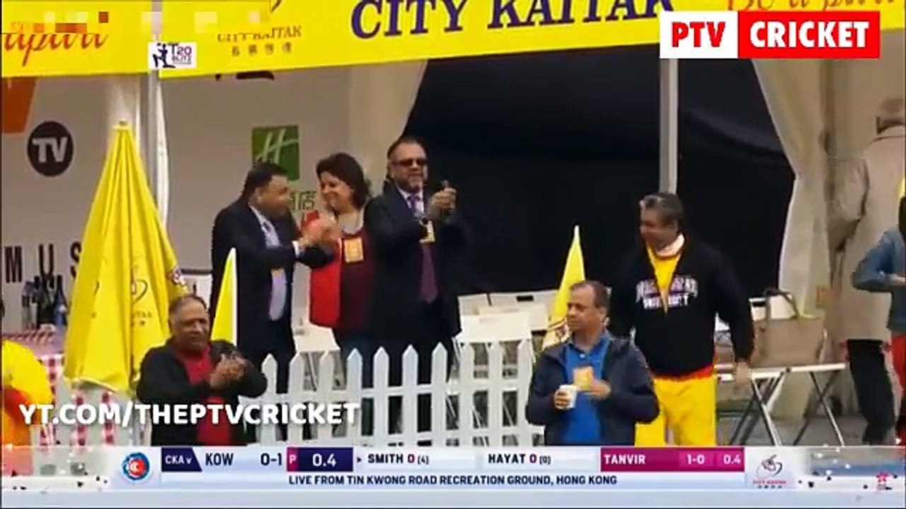 Sohail Tanvir 46- Off 23 And 2 Wickets - Player Of Match - Kowloon Cantons Vs City Kaitak