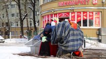 Moskova'daki evsizler dondurucu soğukta hayat mücadelesi veriyor - MOSKOVA