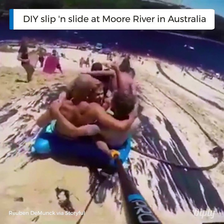 Ce toboggan est juste INCROYABLE! Saut de dingue