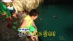 【TVPP】Jeong Hyeong Don - Dizzy! Cliff Diving, 정형돈 - 수영 못하는 도니의 아찔한 절벽 다이빙 @ Infinite Challenge