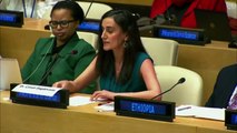 Canan Dağdeviren'in Birleşmiş Milletler Oturumunda Yaptığı Konuşma