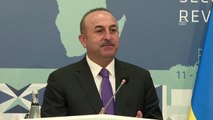 Dışişleri Bakanı Çavuşoğlu: 