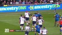 Rugby : le XV de France battu en Écosse