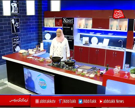 Abbtakk​ - Daawat-e-Rahat​ - Episode 222 (Chicken & Vegetable Bites & Restaurant Style Spanish Rice) - 12 February 2018