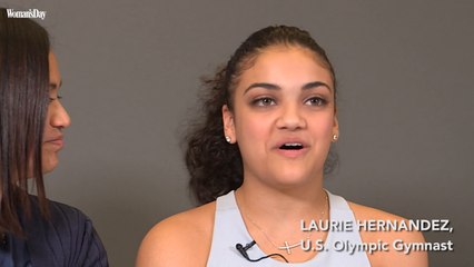Laurie Hernandez Talks About Being Grateful For Her Mother