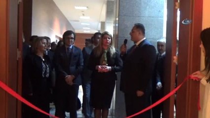 Denetimli Serbestlik Yükümlülerinden 'Ebru Sanatı Sergisi'