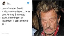 Laura Smet et David Hallyday veulent contester en justice le testament de leur père Johnny Hallyday.