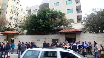 Filistinli Tutuklulara Destek Gösterisi