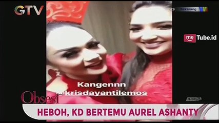 Pertemuan yang Mengharukan Antara KD dengan Aurel dan Ashanty