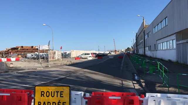 Premiers convois exceptionnels sur le nouveau boulevard des Apprentis