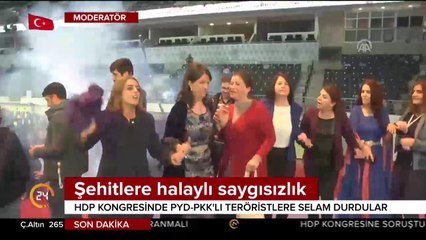 CHP'li vekil PKK sloganlarını sonuna kadar dinledi