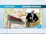 Criticized elections in Belarus