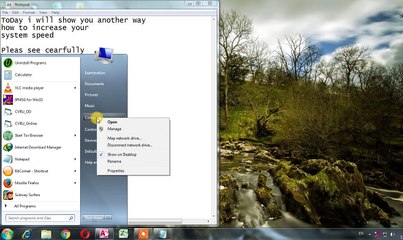 Increase your computer speed