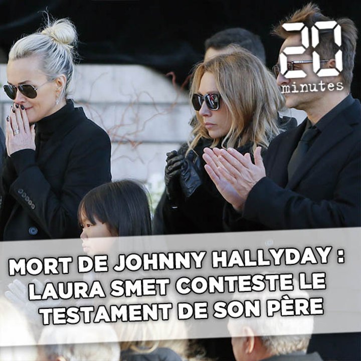 Mort de Johnny Hallyday: Laura Smet conteste le testament de son père