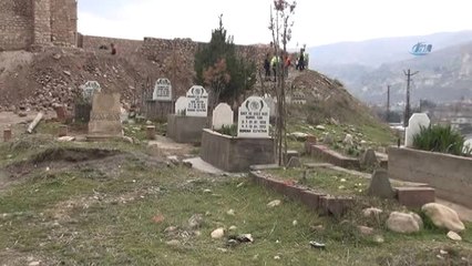 Hasankeyf'te Mezarlar Taşınıyor