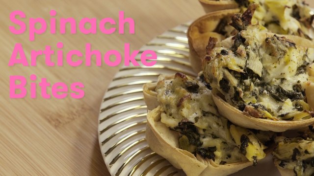 Your Mouth Will Water Over These Insane SPINACH ARTICHOKE Bites
