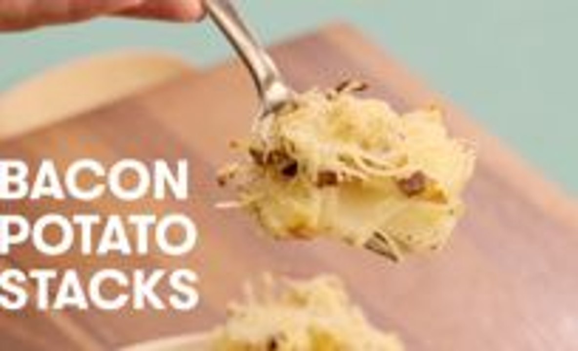 These Bacon Potato Stacks Are The New Loaded Fries