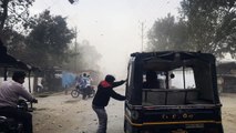 Severe dust storm hits Bhopal, India