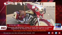 Islamabad- Old, Beautiful, Antique & Classic Bike Exibition in Pakistan  Organised by the Pakistan Army celebration 70th