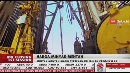 Minyak Mentah Masih Tertekan Kelebihan Produksi AS