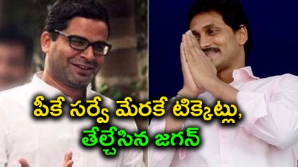 YS Jagan Confirms MLA Tickets Based On PK Survey