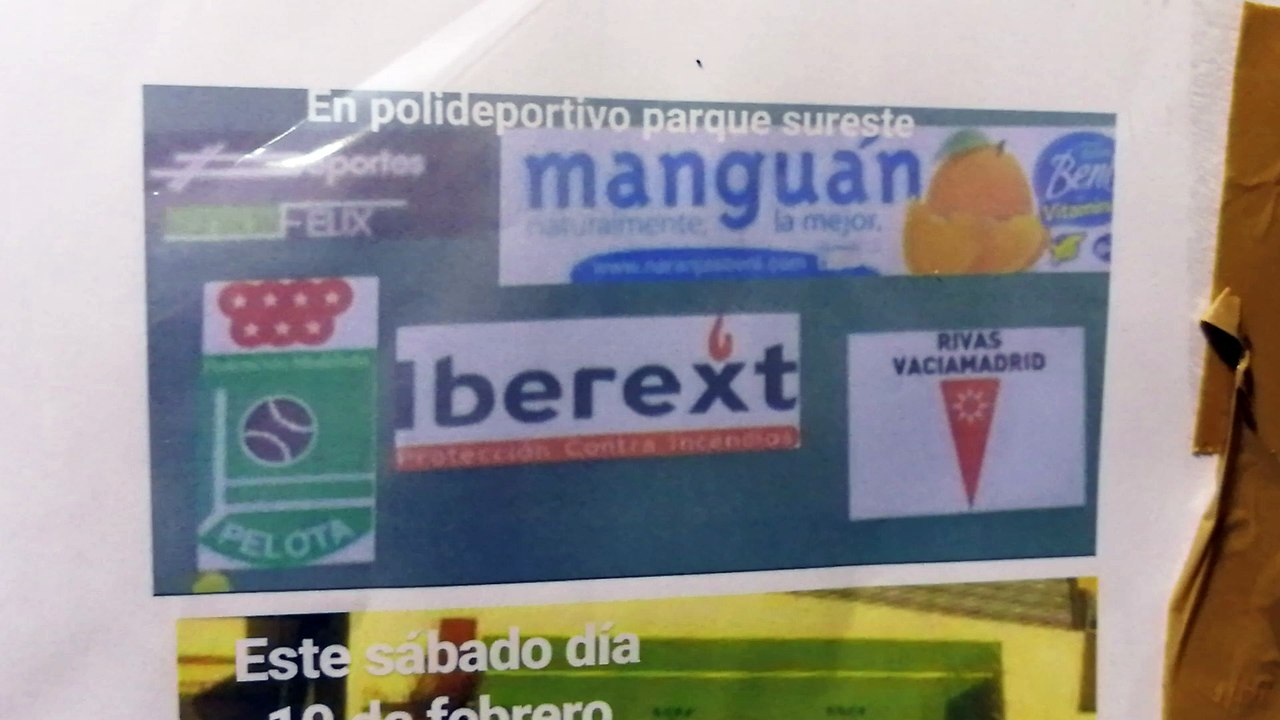 Frontenis honor Rivas vs Getafe 1ª partida set 1