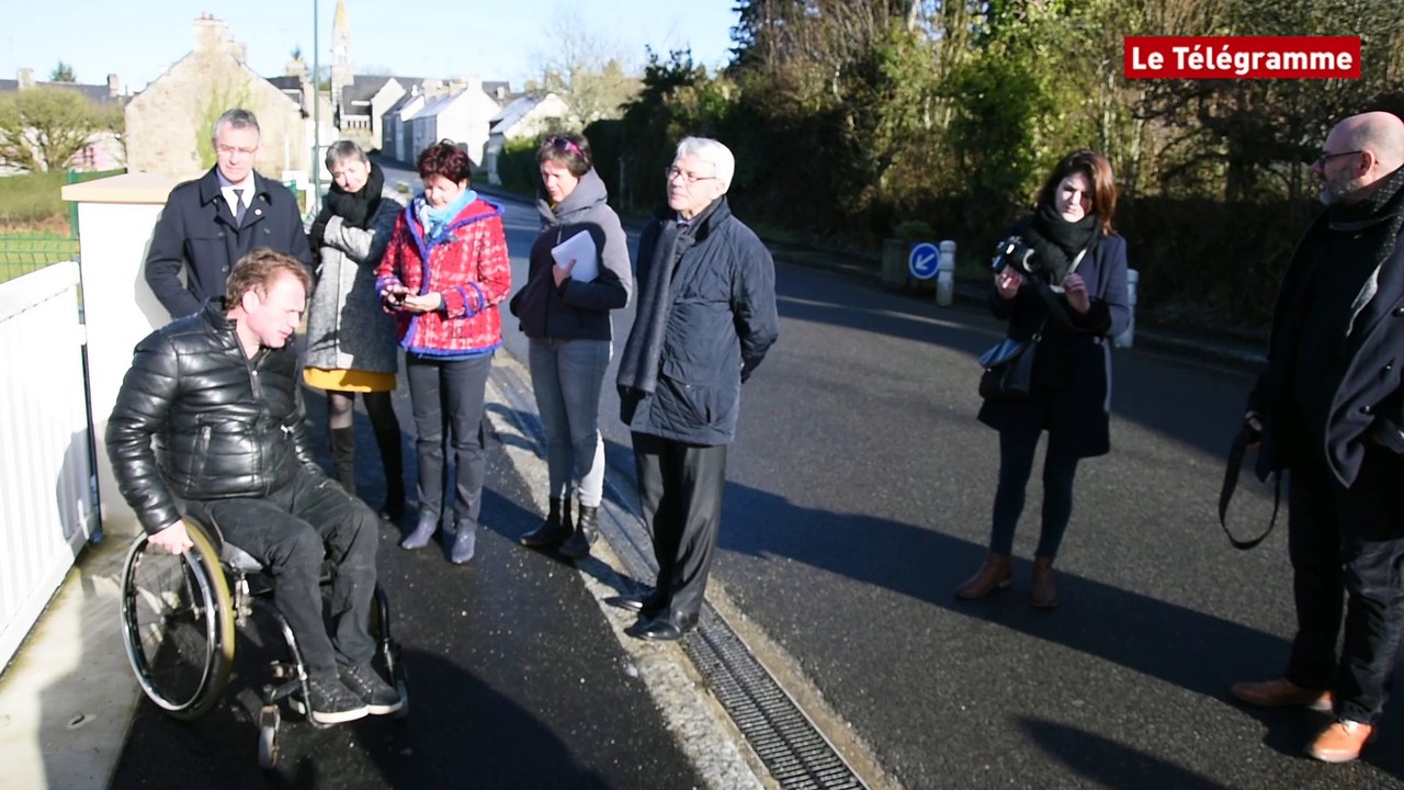 Langoëlan (56). le combat d'un maire en faveur de l'accessibilité des personnes à mobilité réduite