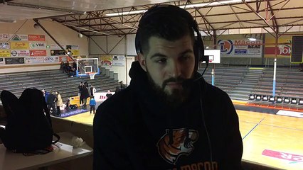 La réaction d'après match de Thibault CHEVIGNY à l'issue de la rencontre Prissé-BCM (62-70).