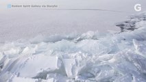 Mesmerizing Ice Stacks