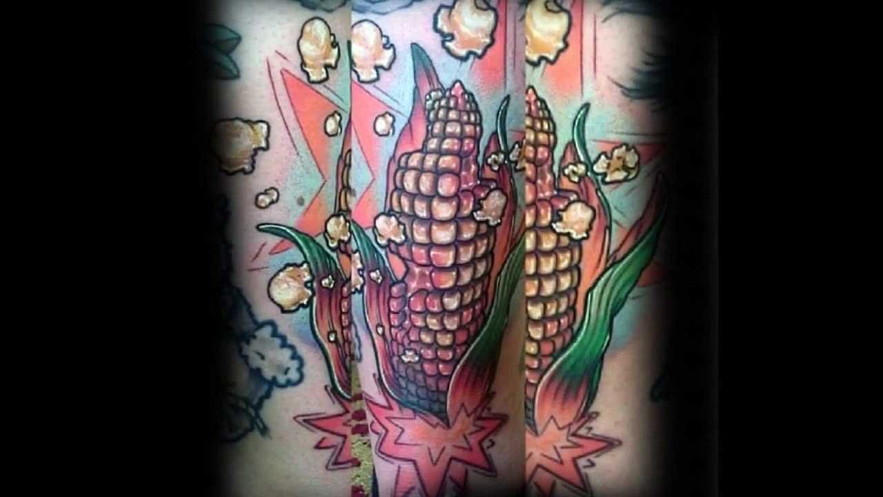 30 Popcorn Tattoos For Men 2018
