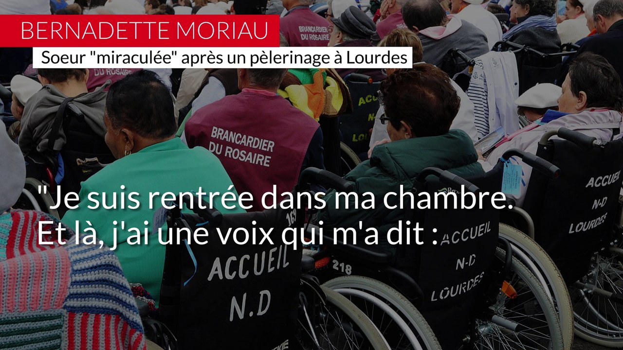 Bernadette Moriau raconte son miracle de Lourdes : "C'est le mystère de Dieu"