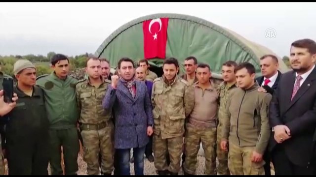 Şehit aileleri ve gazilerden Mehmetçik'e marşlı destek - KIRŞEHİR