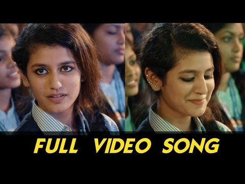 Priya Prakash Varrier Best Love Full Video Song In Oru Adaar Priya Prakash Varrier Best Love Scene