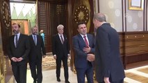 Cumhurbaşkanı Erdoğan, Makedonya Başbakanı Zaev'i Kabul Etti