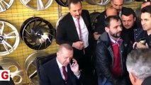 Cumhurbaşkanı Erdoğan'dan sürpriz esnaf ziyareti