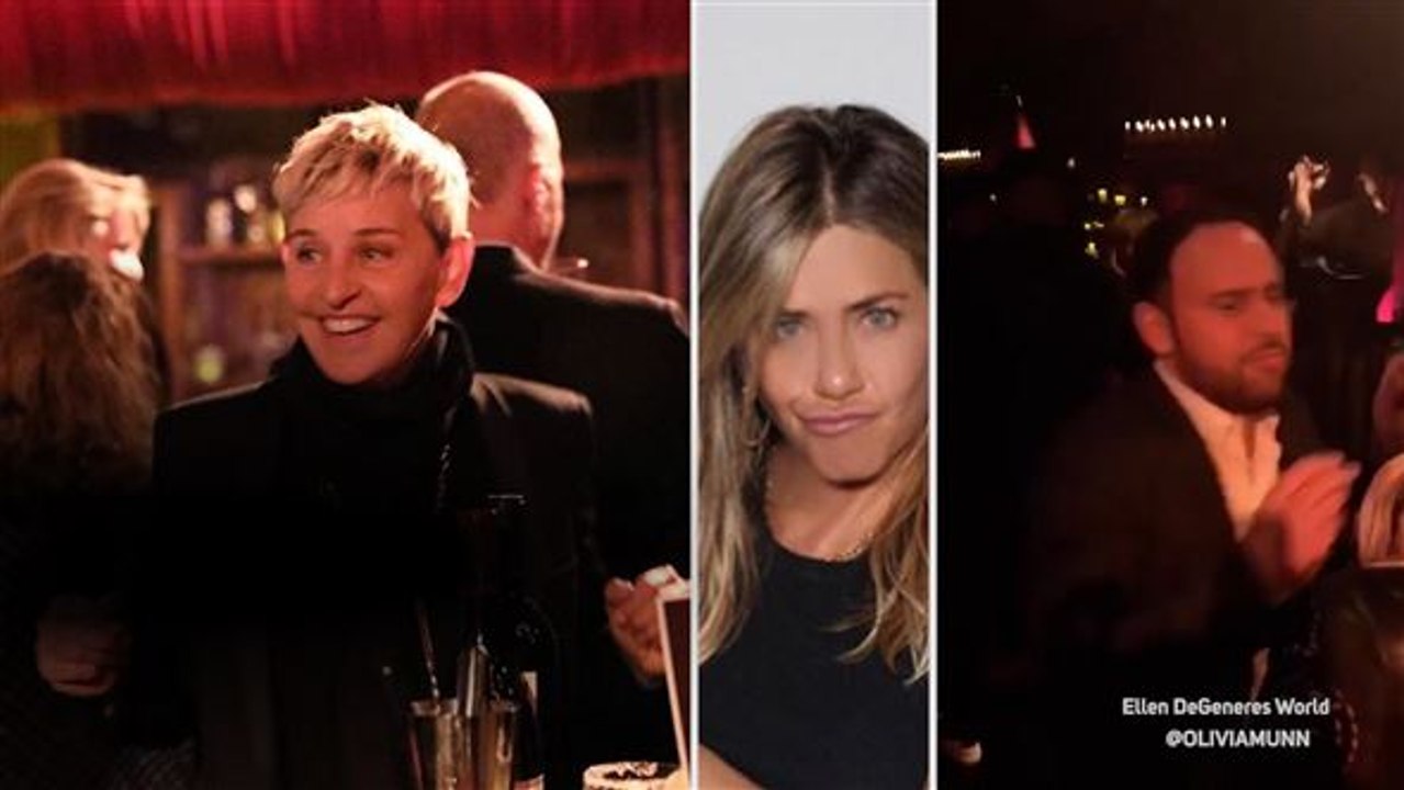 Fette party: wenn ellen degeneres ruft, kommen sie alle