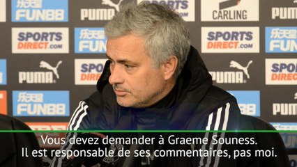 Man U. - Mourinho : 'Souness est responsable de ses propos sur Pogba''