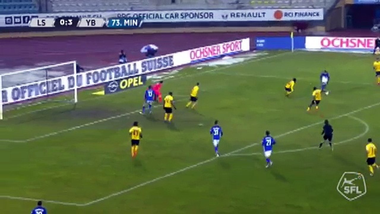 Lausanne 1:3 Young Boys (Swiss Super League 11 February)