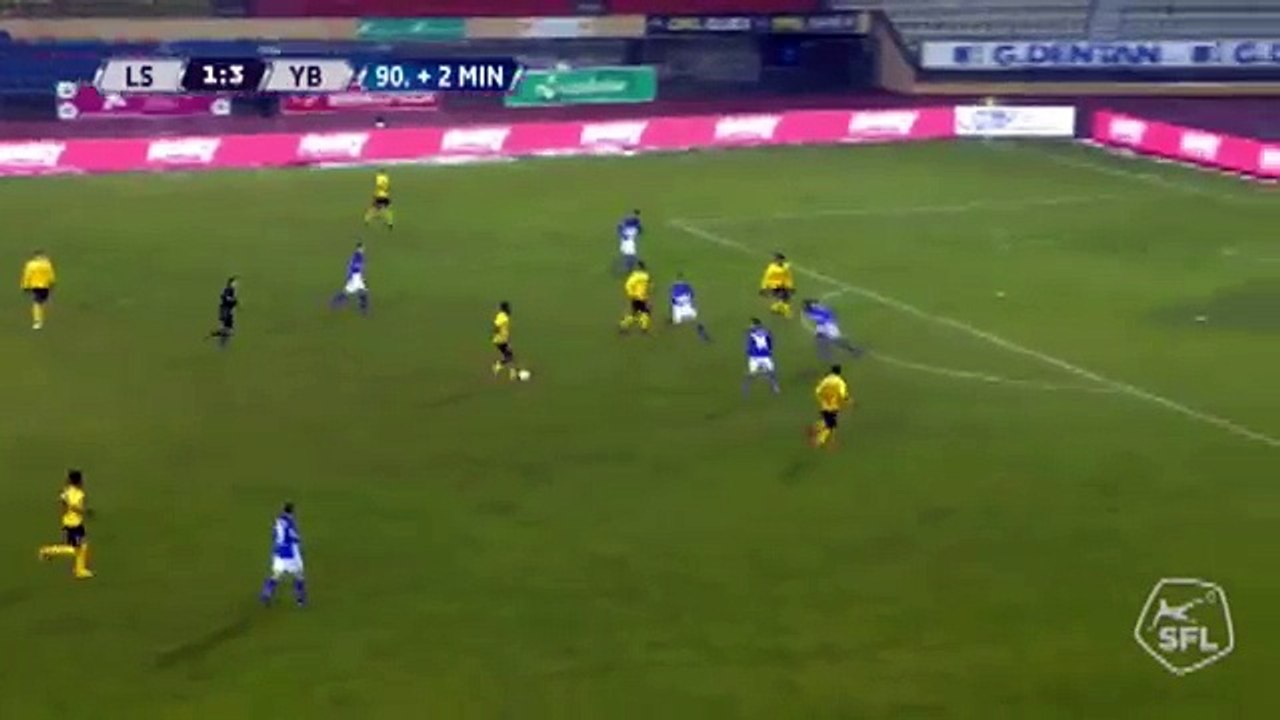 Lausanne 1:4 Young Boys (Swiss Super League 11 February)