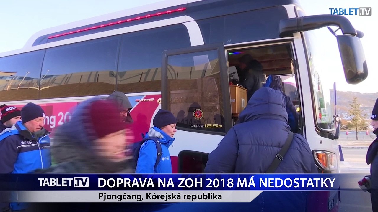 Zimná olympiáda: Doprava v olympijskej dedine kolabuje