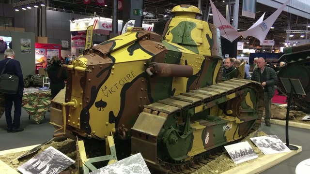 Rétromobile 2018 : Renault FT (1917)