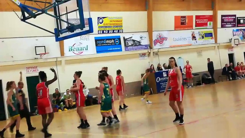 jsc coulaines basket contre avenir saint pavin - Vidéo Dailymotion