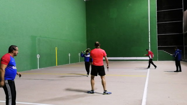 Frontenis honor Rivas vs Getafe 3ª partida set 1