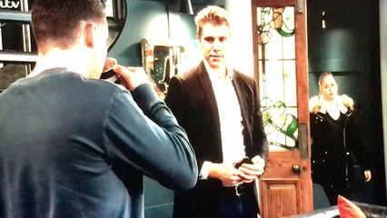 Emmerdale 2017 Robert go round to Aaron looking for he phone 