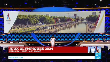 Jeux Olympiques Paris 2024 - Discours d'Anne Hidalgo, maire de Paris, devant le CIO