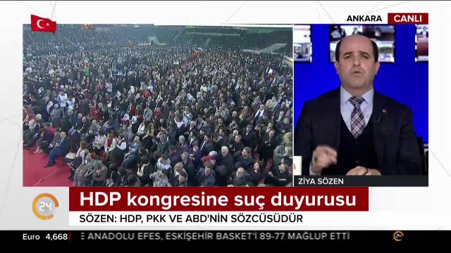 HDP kongresinde suç duyurusu
