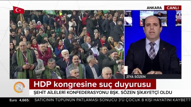 HDP kongresinde suç duyurusu