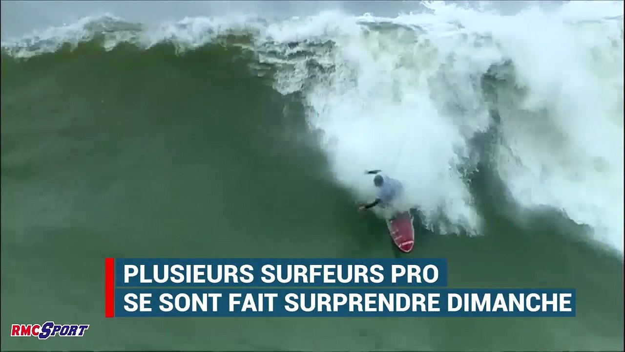 Chutes et gadins à Nazaré, pas facile de dompter les plus hautes vagues du Portugal